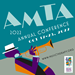 #AMTA22 Conference logo person playing trumpet