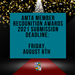 AMTA Member Recognition Awards Deadline
