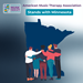 Graphic with the American Music Therapy Association logo and the words �€œAmerican Music Therapy Association�€� and �€œSta nds with Minnesota�€� above a dark blue silhouette of Minnesota; five adults stand arm-in-arm in front of the state on a soft blue gradient background.