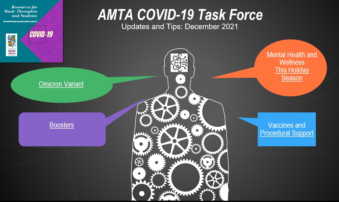 AMTA COVID-19 Task Force: Updates and Tips: December 2021