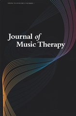 Journal of Music Therapy Cover