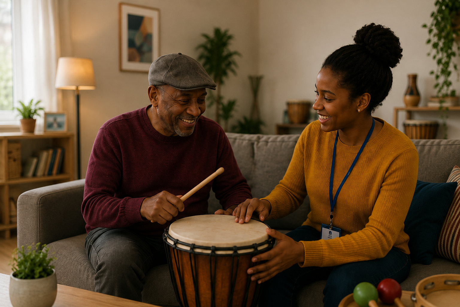music-therapy-older-adult-drumming-session
