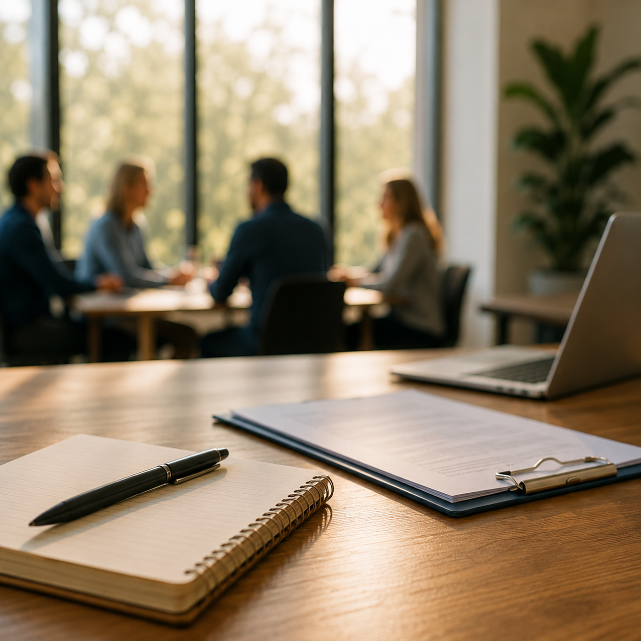 Focused Workspace, Collaborative Meeting