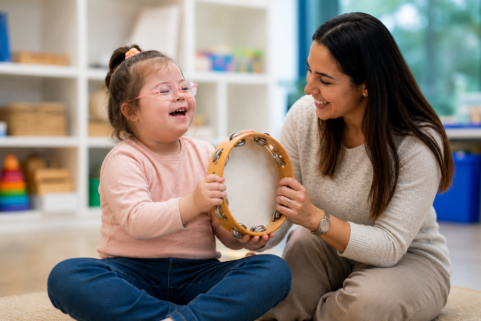 child-music-therapy-tambourine-session
