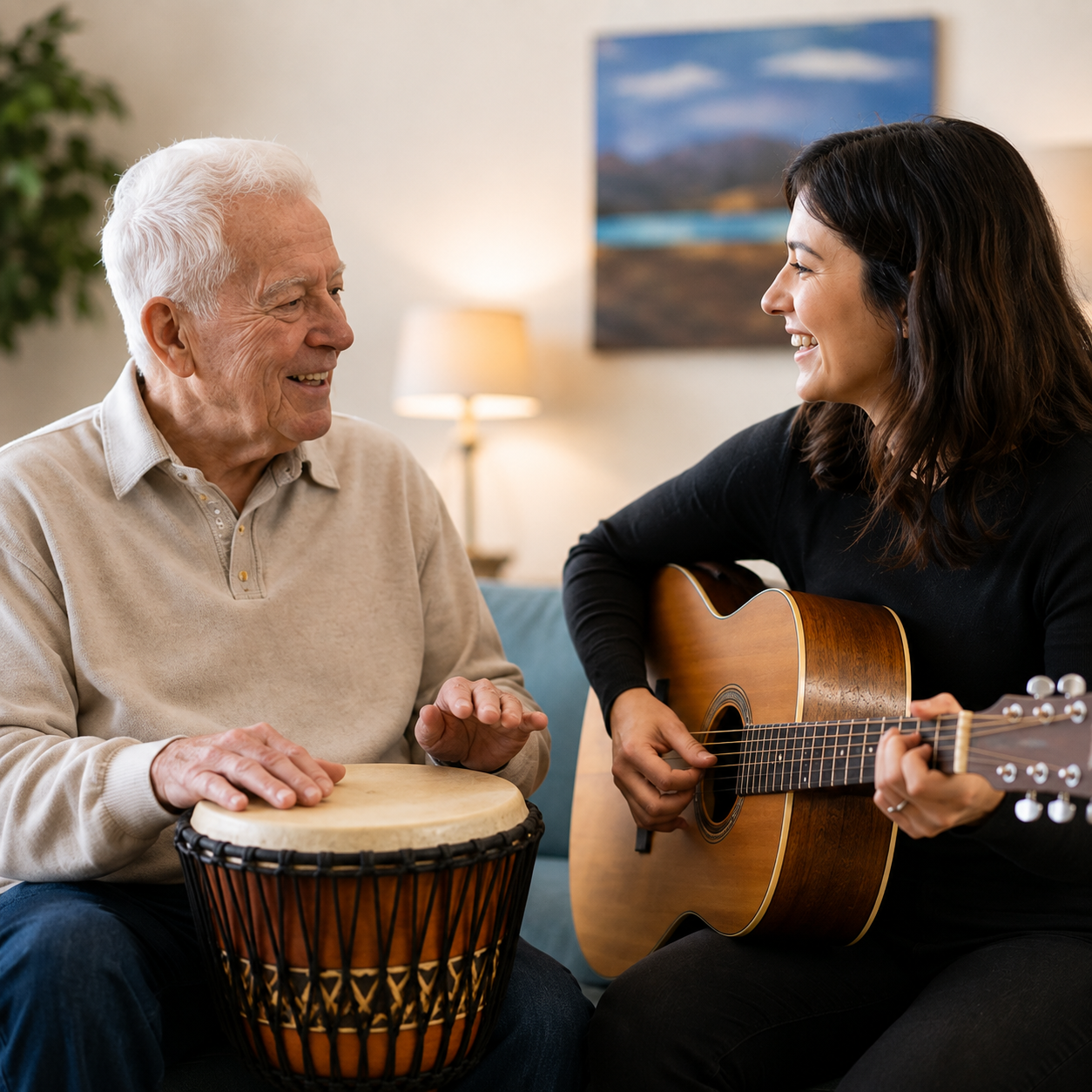 music-therapy-older-adult-drumming-session