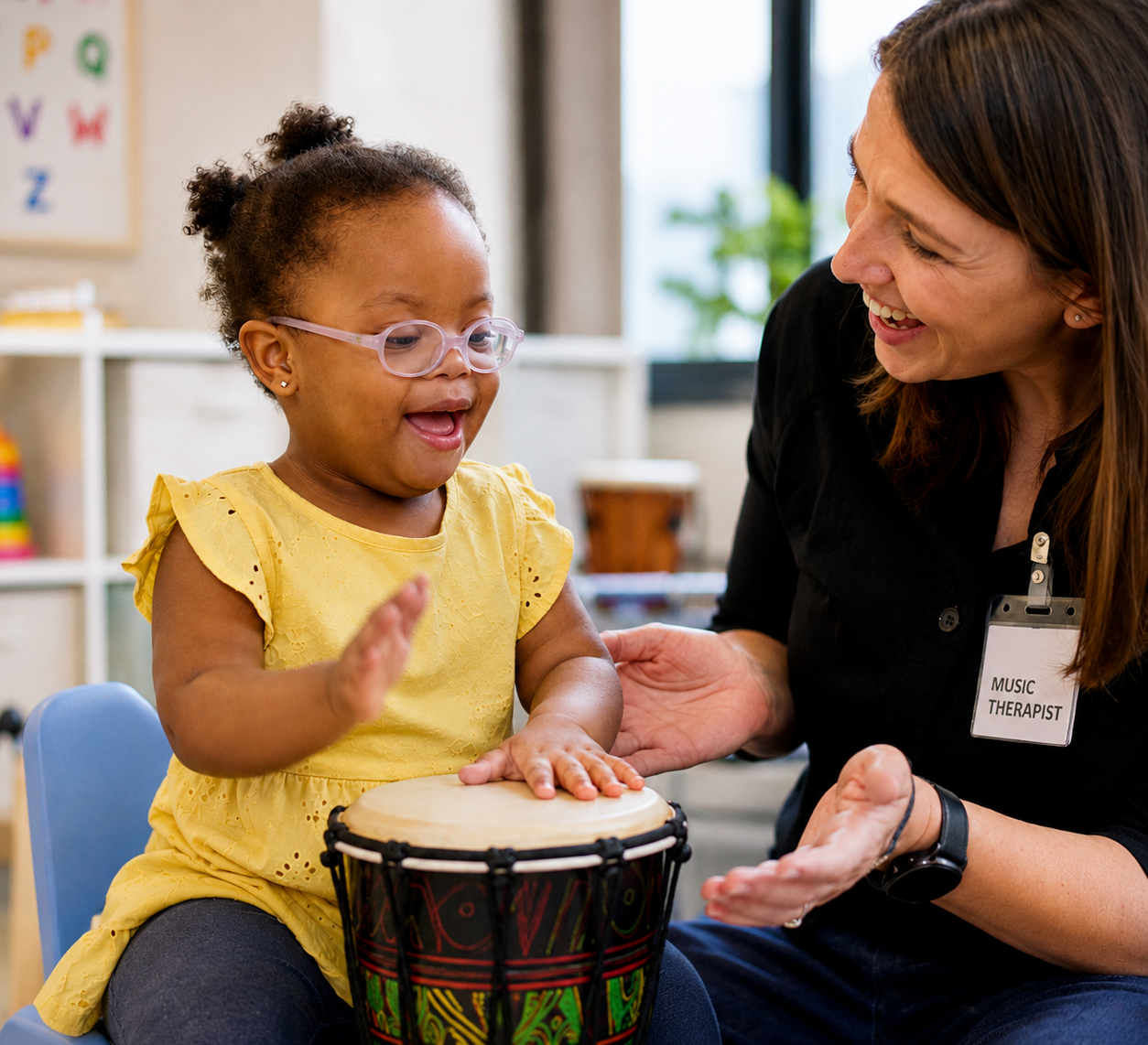 music-therapy-toddler-with-down-syndrome-drum-session